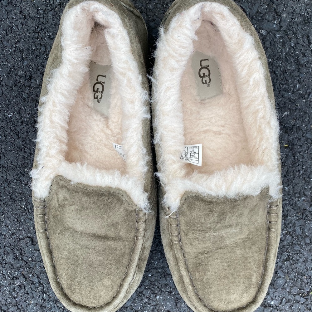 UGG Ansley Slipper (Dark Gray/Green)